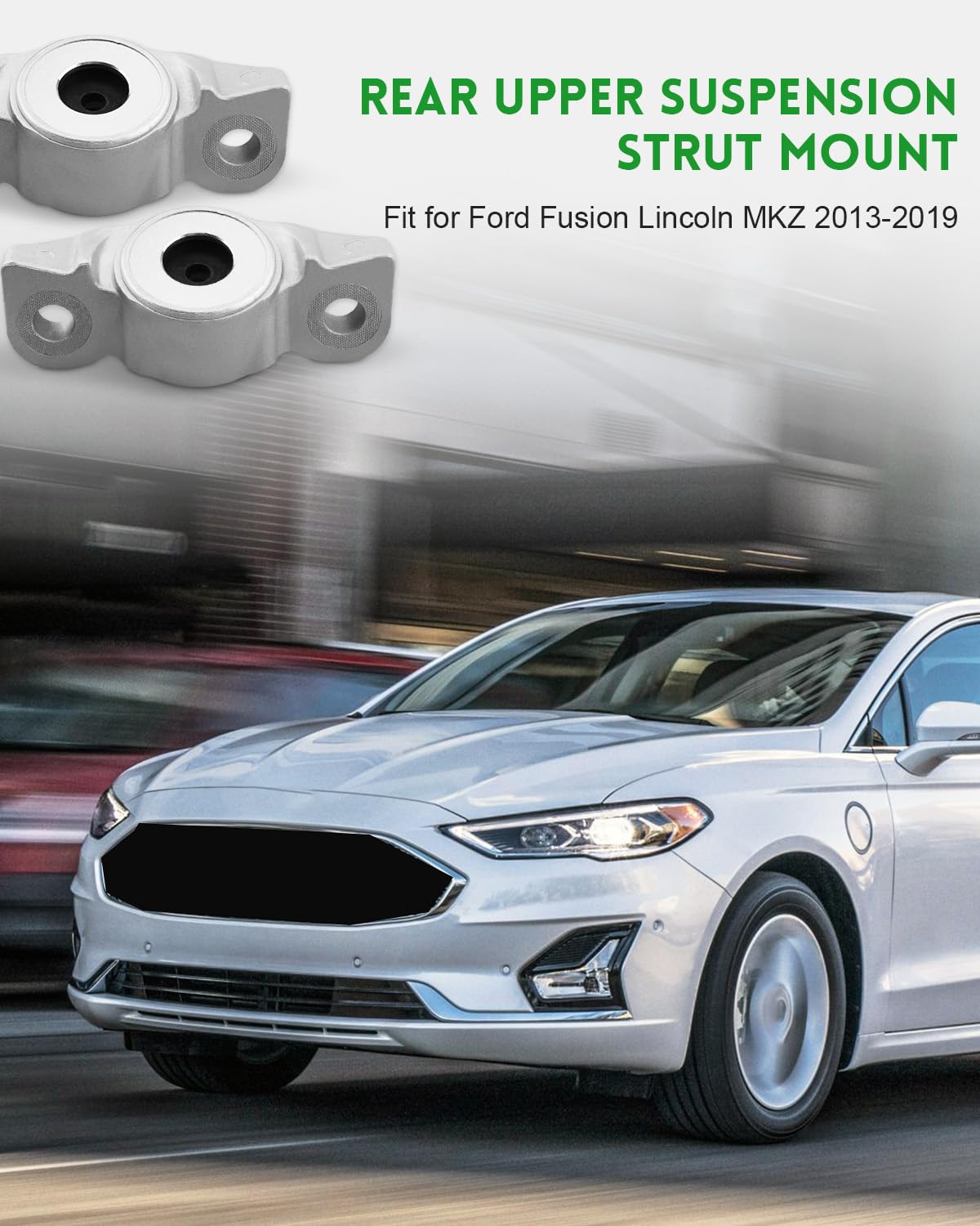 JUWEVAZU DG9Z-18A161-C Rear Upper Suspension Struts Fit for Ford Fusion 2013-2019, Fit for Lincoln MKZ 2013-2019, Replace AD-111